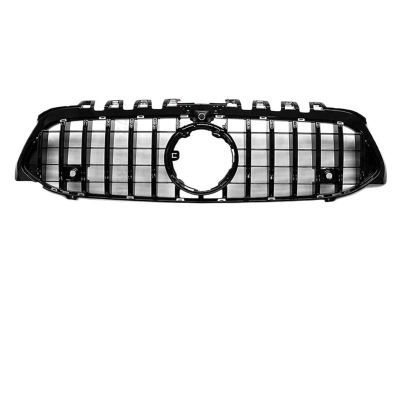 Auto Front Kühlergrille Für Benz W177 A 2019+ A250 A200 A180 A220 A35 Für Facelift Front Hood Grille Racing Stoßstange Grill Außenteil Auto Kühlergrill(GT Black-Hole) von Dtbdfak