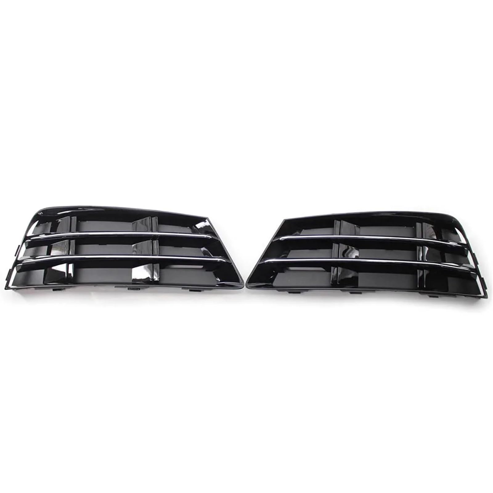 Auto Front Kühlergrille Für Für A4 B9 2016 2017 2018 Vorne Links Rechts Stoßstange Nebel Licht Lampe Gitter 8W0807681R 8W0807682R Auto Kühlergrill(Plating-1Pair) von Dtbdfak