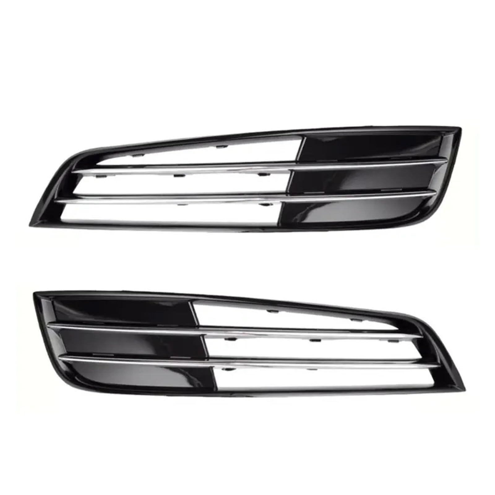 Auto Front Kühlergrille Für Für A8L Für A8 D4 2010 2011 2012 2013 Auto Links Rechts Seite Front Chrom Stoßstange Nebel Licht Kühlergrill Grill Abdeckung Auto Kühlergrill(1 Pair No Hole) von Dtbdfak