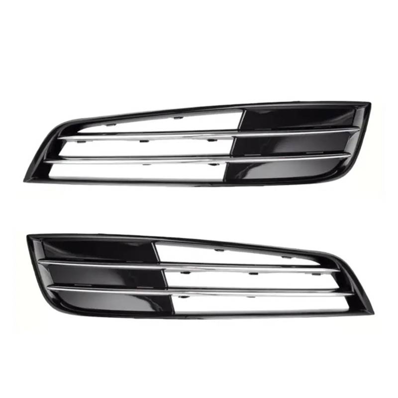 Auto Front Kühlergrille Für Für A8L Für A8 D4 2010 2011 2012 2013 Auto Links Rechts Seite Front Chrom Stoßstange Nebel Licht Kühlergrill Grill Abdeckung Auto Kühlergrill(1 Pair No Hole) von Dtbdfak