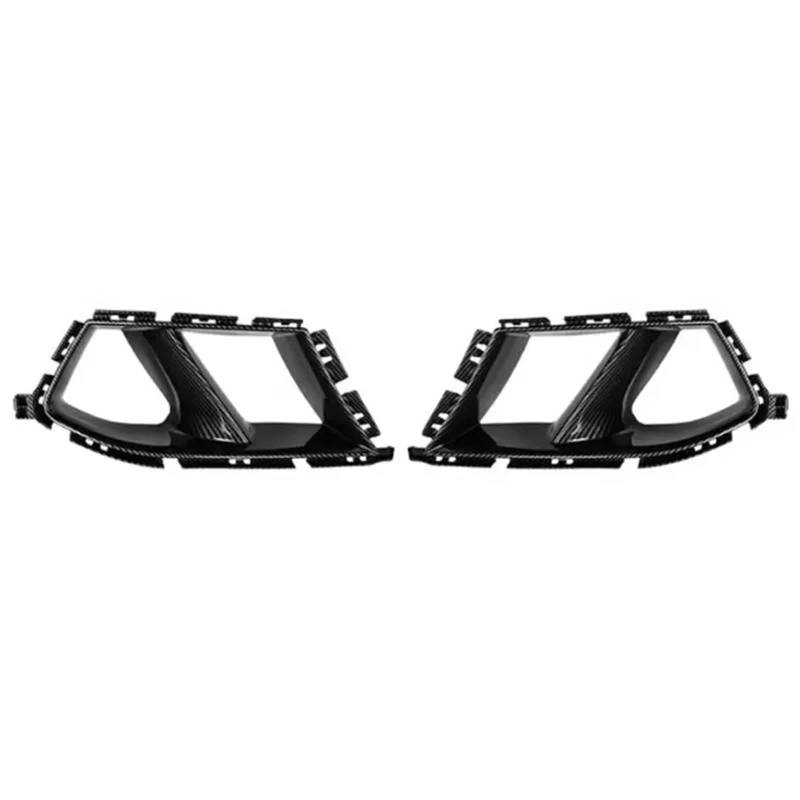 Auto Front Kühlergrille Für G80 M3 G82 G83 M4 20212022 2023 Auto Front Stoßstange Seite Air Vent Abdeckung Auto Nebel Lampe Abdeckung Auto Kühlergrill(Carbon Fiber) von Dtbdfak