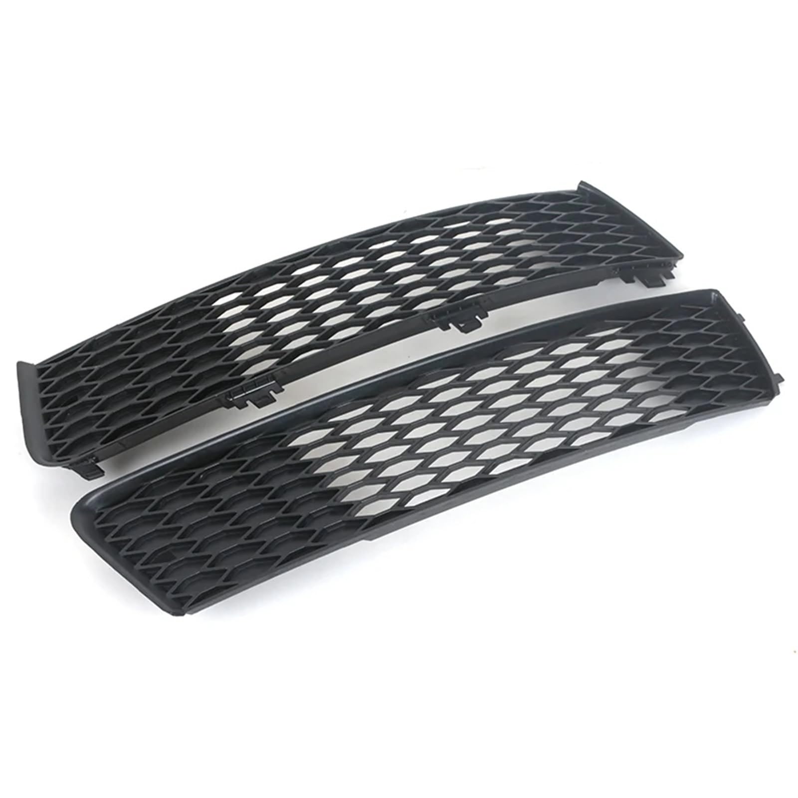 Auto Front Kühlergrille Für Q7 S LINE 2009-2015 4L0807697B Frontstoßstangengrill Mesh-Abdeckung Zierleiste Entlüftung Nebelscheinwerfer Kühlergrill Racing Grills Auto Kühlergrill(Rechts) von Dtbdfak