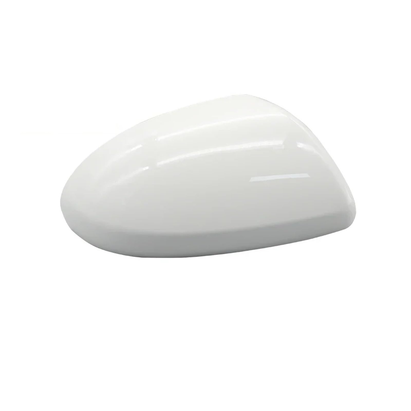 Auto Spiegelkappe Für Mazda 2 Für Demio 2007-2013 Auto Tür Rückspiegel Abdeckung Gehäuse Kappe Flügel Seite Spiegel Shell Spiegelkappen Außenspiegel(Pearl White RH) von Dtbdfak