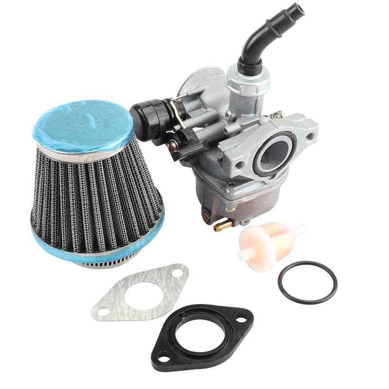 Carb Vergaser Für 50 70 90 110 125cc für ATV Quad 4 Wheeler Dirt Bike Motorrad Vergaser PZ19 19mm Carb mit Luftfilter Vergaser Heavy Duty Vergaser(Kit) von Dtbdfak