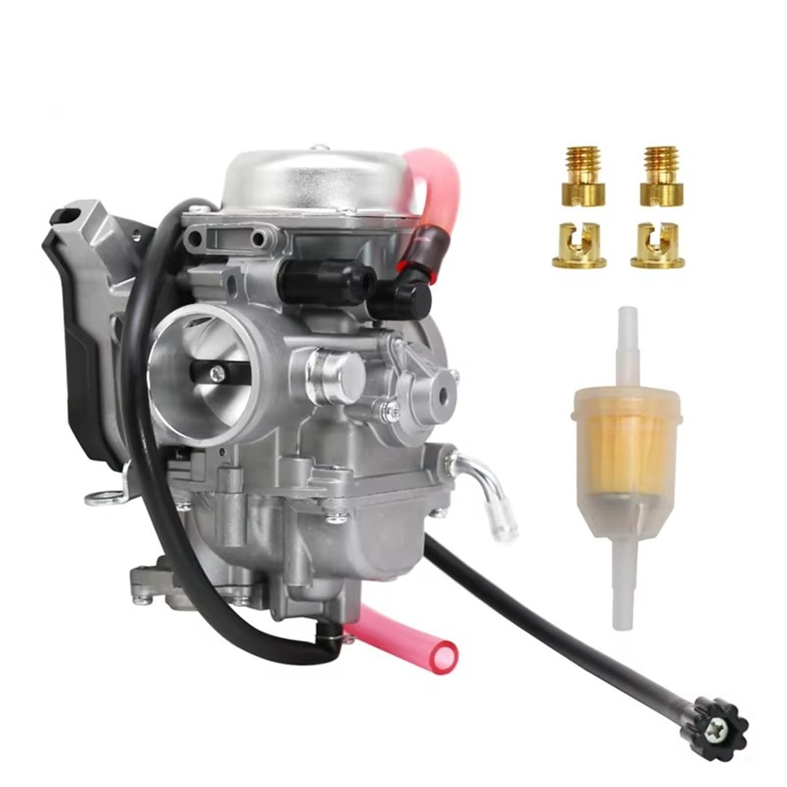 Carb Vergaser Für Cvk 36 Vergaser 0470-458 Automatischer Chokezug 2003 Für ATV 500 4X4 4WD 2002 Für Arctic Für Cat Heavy Duty Vergaser von Dtbdfak