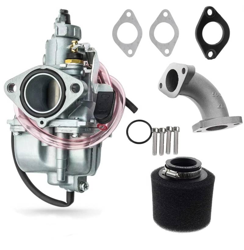 Carb Vergaser Für XR50 Für CRF70 VM22 26mm Vergaser Für Mikuni 110cc 125cc 140cc Pit Dirt Bike Heavy Duty Vergaser(Combination) von Dtbdfak