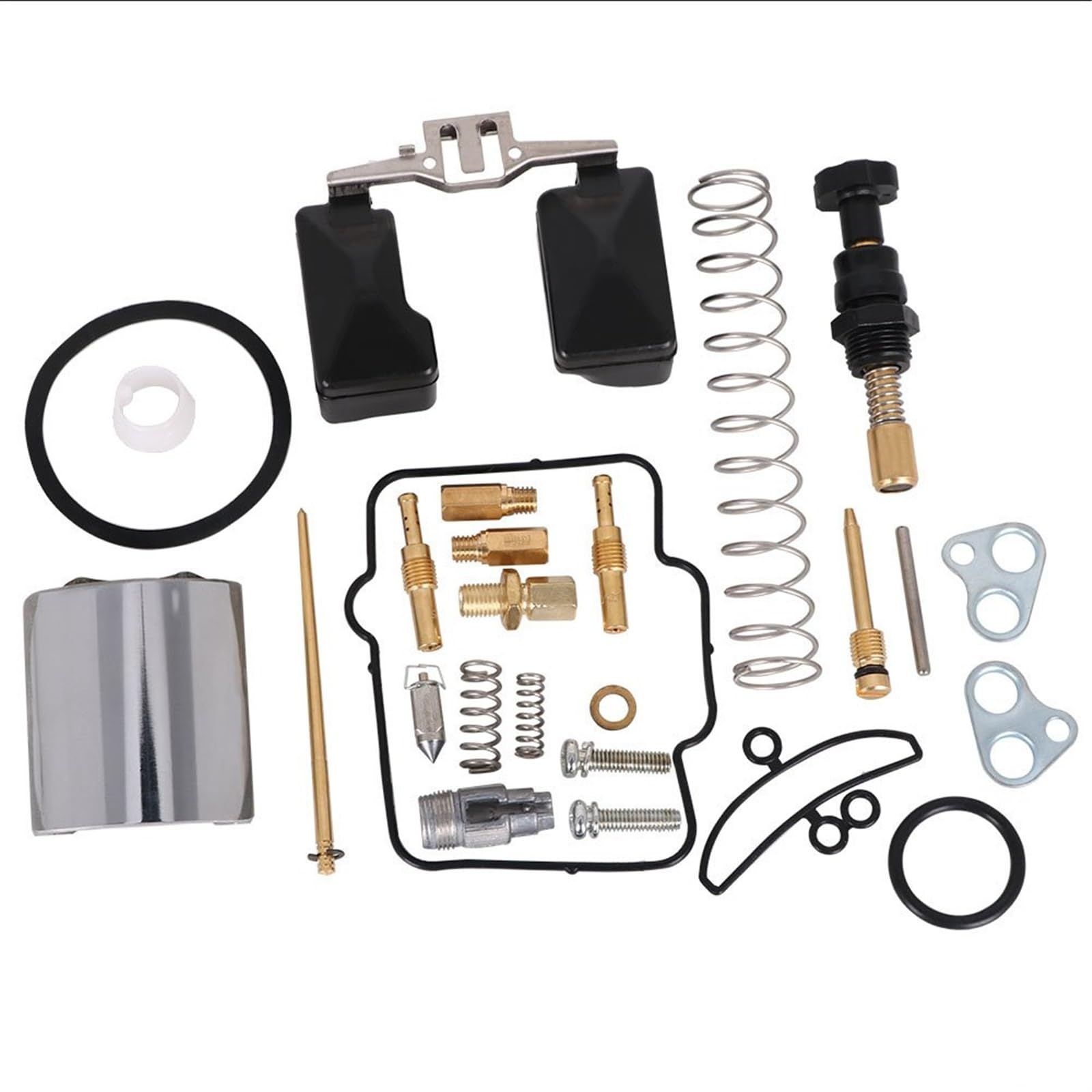 Carb Vergaser Motorrad 1 Set Für PWK 28 34 35 38 MM Vergaser Reparatur Kit Rebuild Werkzeug Ersatz Düsen Ersatzteile Heavy Duty Vergaser(K33-35) von Dtbdfak