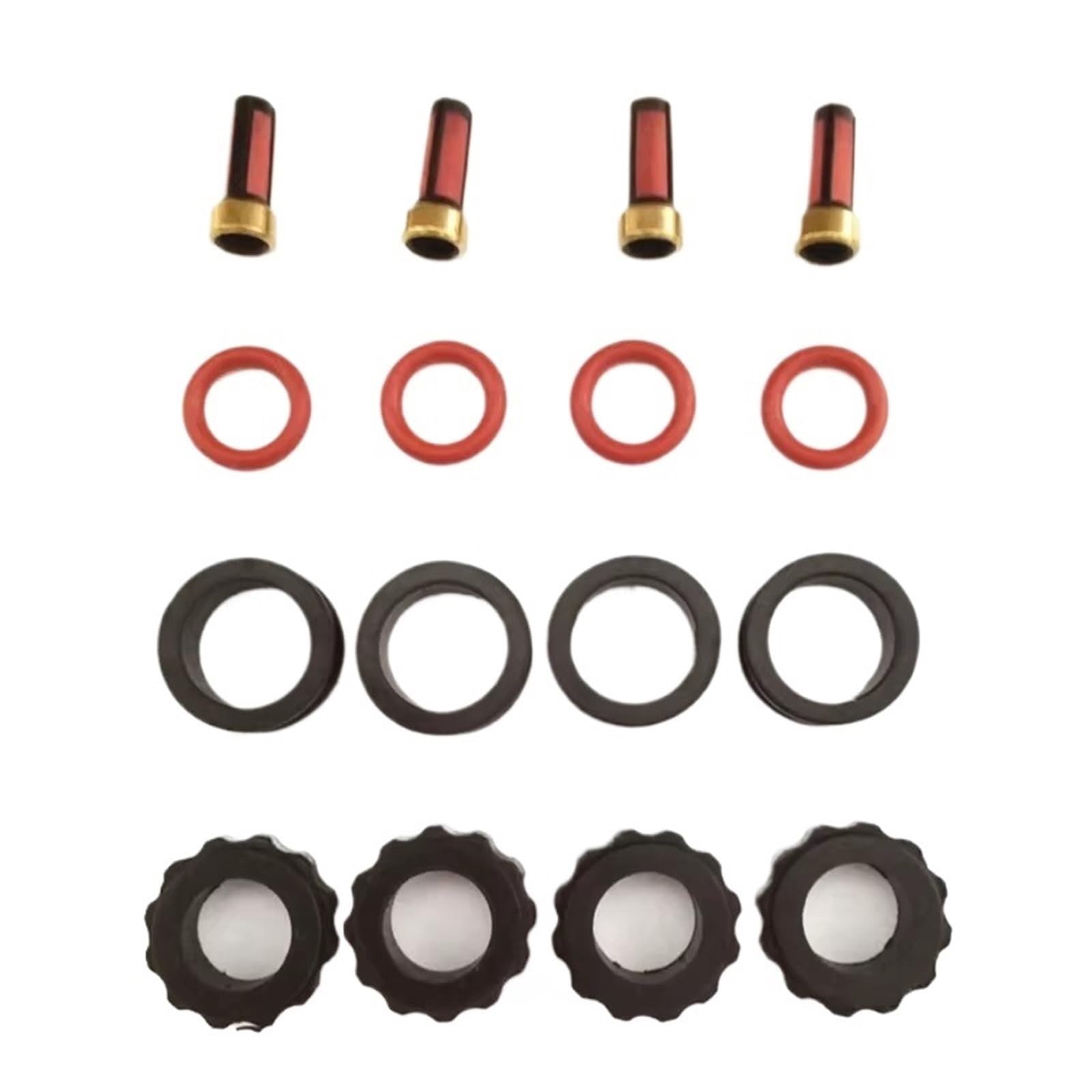 Einspritzdüse Für Mazda 626 2,0 Für Protege 1,8 (für AY-RK066) 4set Kraftstoff Injektor Reparatur Kits Für INP780 INP781 780033R 78102YN Injektor Düse von Dtbdfak