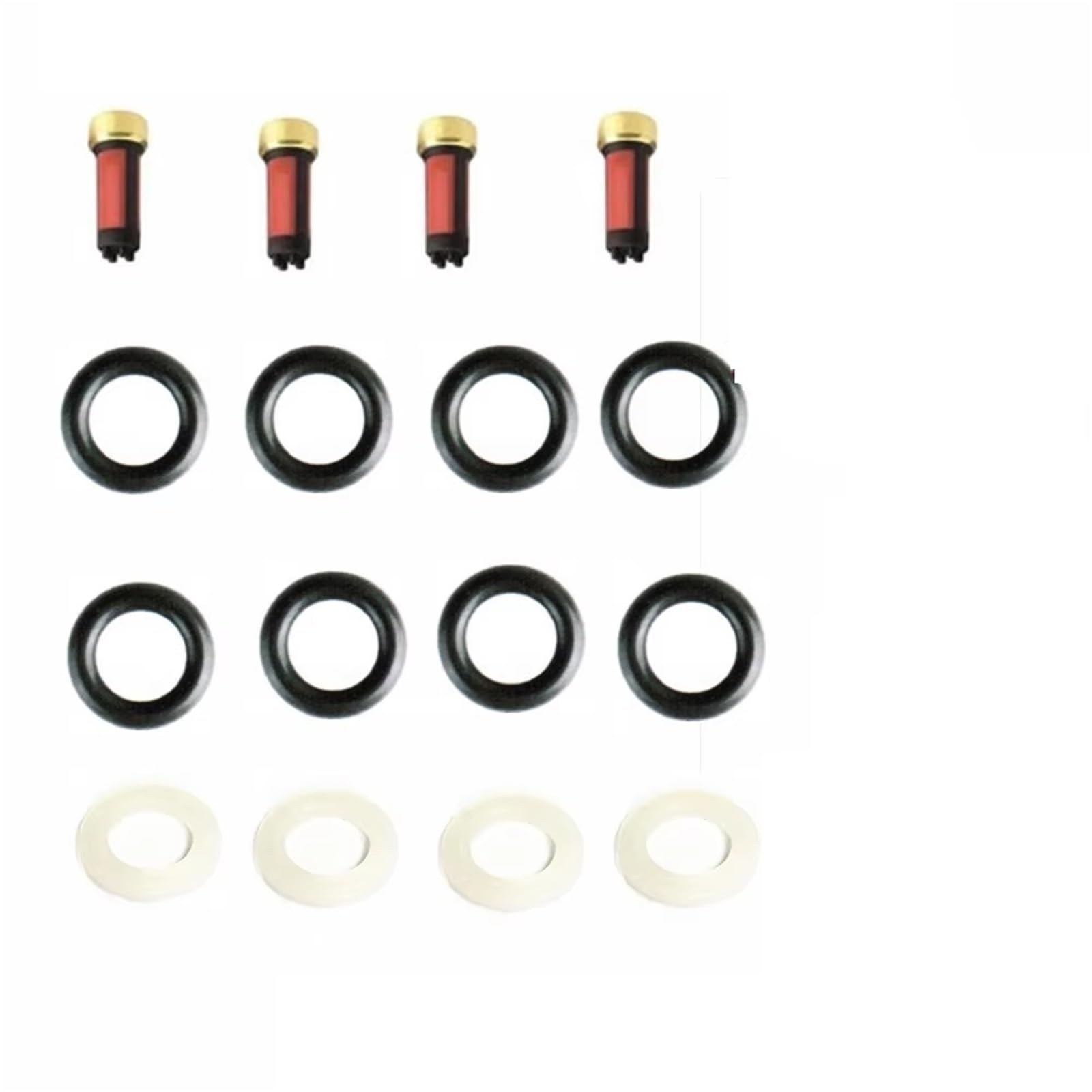 Einspritzdüse Für Nissan Für Almera N16 2005 Für Teile #0280 155 940 Auto Teile 4 Sets Kraftstoff Injektor Reparatur Kits Injektor Düse von Dtbdfak