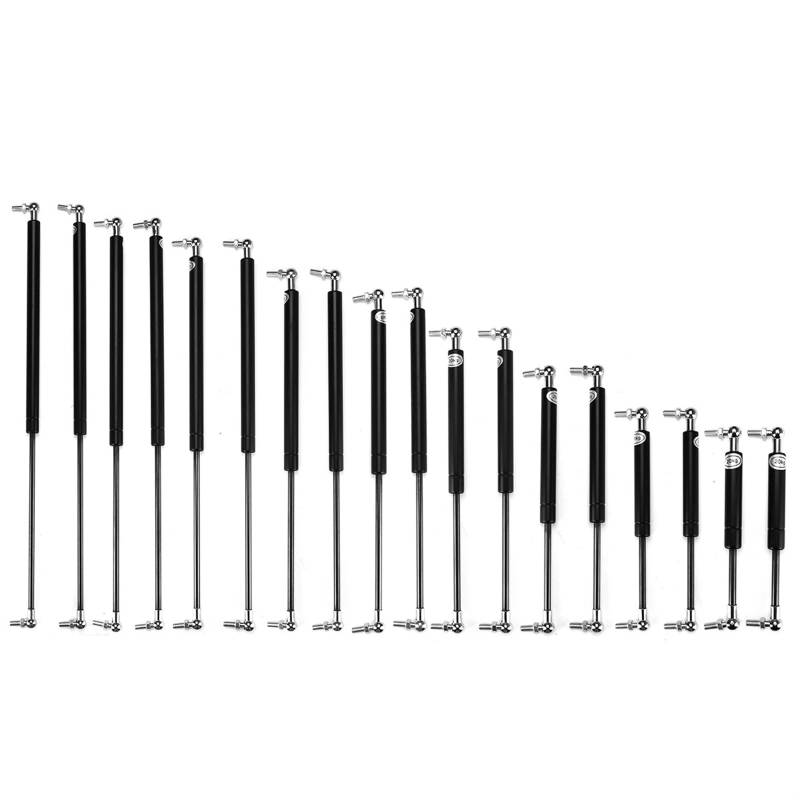 Gasfeder Heckklappe 2 STÜCKE Universal 200-600mm 200N Auto Federbeine Vorne Motorhaube Hinten Kofferraum Heckklappe Stoßdämpfer Hubstrebe Stützstange Gasfeder Heckklappe Luftfeder(600MM) von Dtbdfak