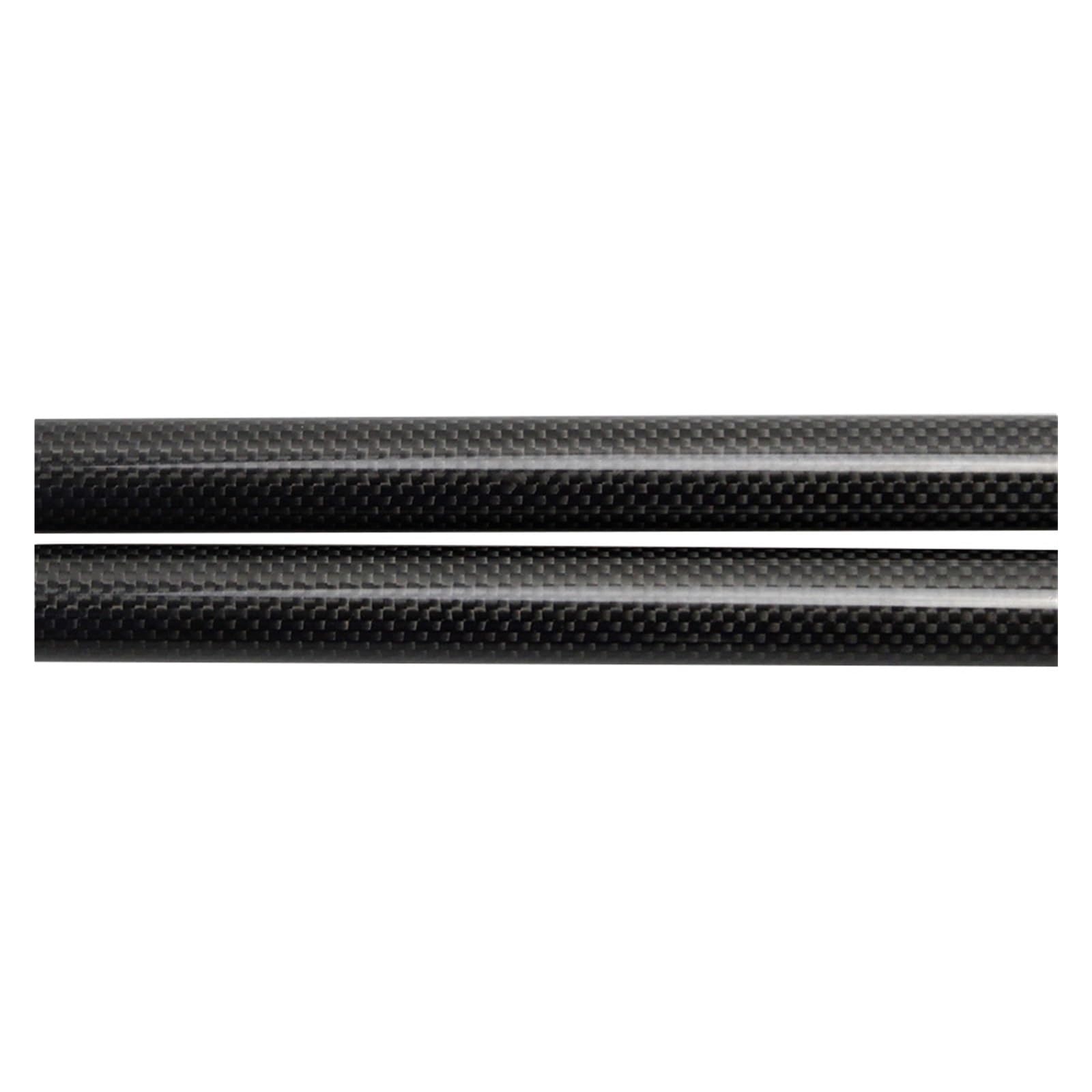 Gasfeder Heckklappe Für Lexus is IS250 IS300 IS350 2005-2015 Mit Spoiler Heckklappe Boot CarbonFiber Gas Streben Lift Unterstützt Gas Frühling 465mm Heckklappe Luftfeder(Schwarz) von Dtbdfak