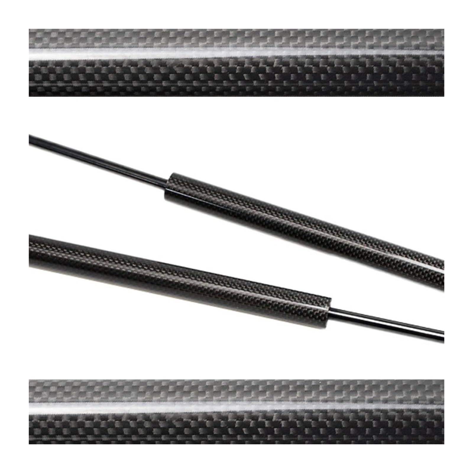 Gasfeder Heckklappe Für Toyota Für Duet M100 1998-2004 Für Daihatsu Storia Sirion Fließheck Heckklappe Trunk Boot Heben Unterstützung Gas Streben Schock Heckklappe Luftfeder(Black Carbon Fiber) von Dtbdfak