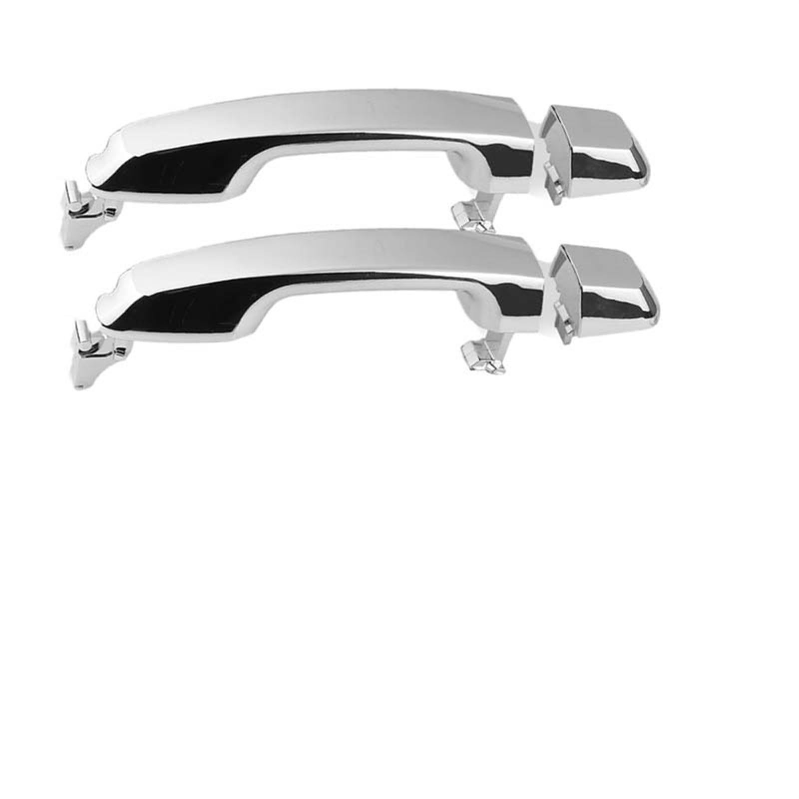 Türgriff Fahrerseite Für Toyota Für Landcruiser Für Prado 2010-2017 69211-60090 Auto Außentür Griff Abdeckung Hinten Links Rechts Auto Außentürgriff(2pcs Sliver L R) von Dtbdfak