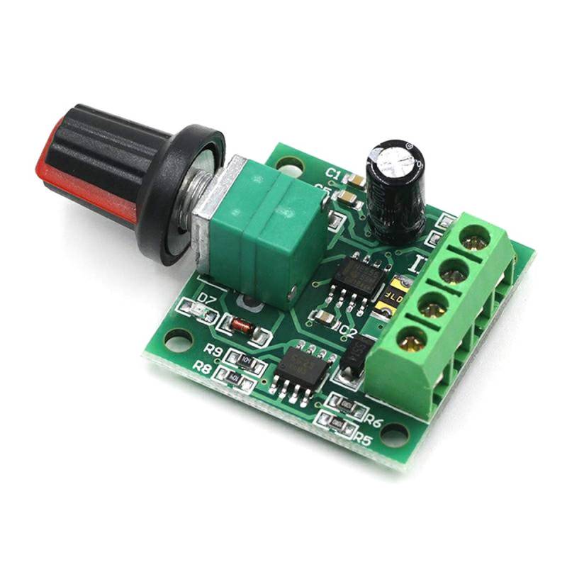 DC 1,8 V 3 V 5 V 6 V 12 V 2 A PWM-Motordrehzahlregler Niederspannungs-Motordrehzahlregelungsschalter PWM Motor Speed Controller PWM-einstellbares Antriebsmodul von Dtmeng