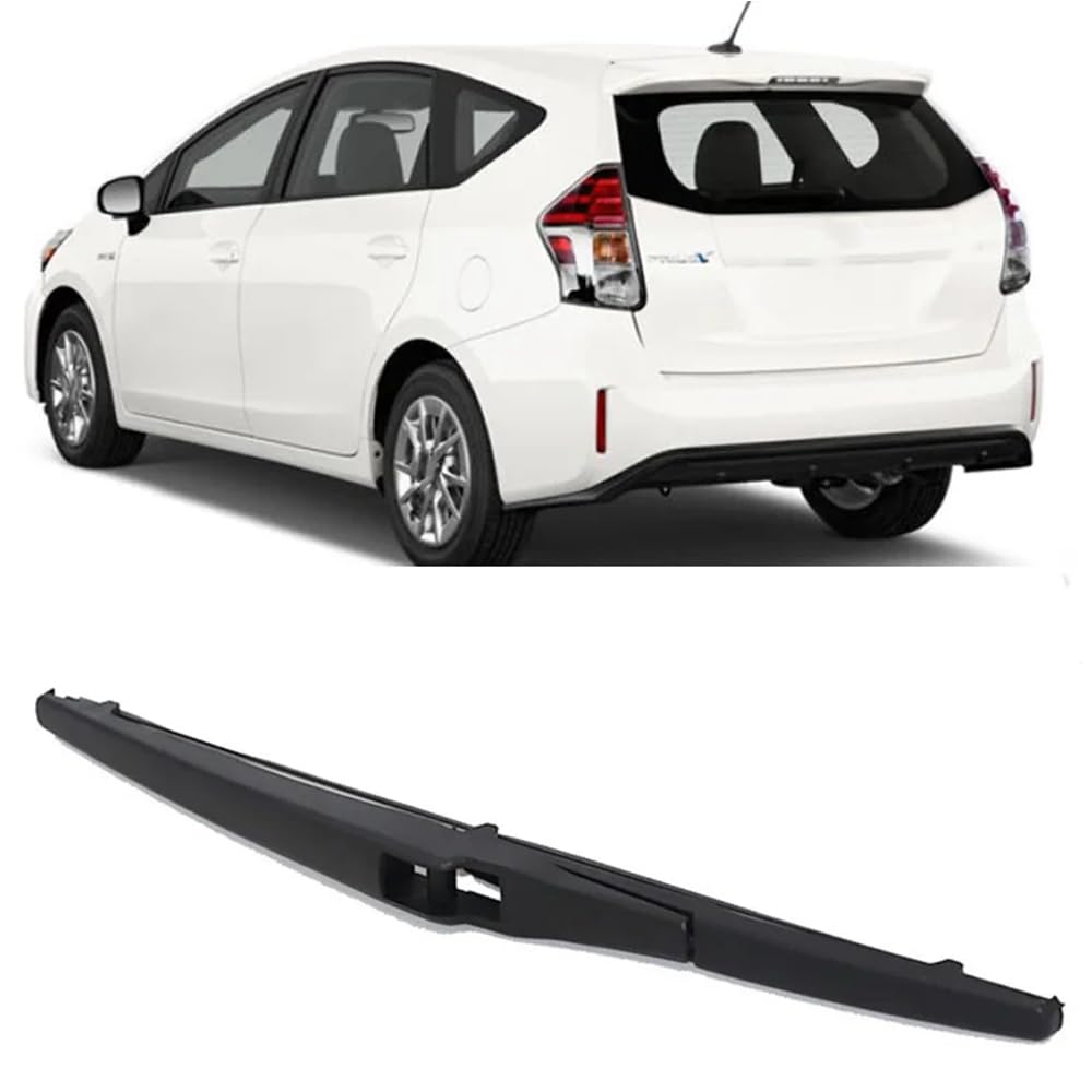 11" Scheibenwischer Hinten für Toyota Prius V 2012-2021, Heckscheibenwischer Wischerblätter Windschutzscheibe Scheibenwischerblatt Auto Ersatz Zubehör von DuBom