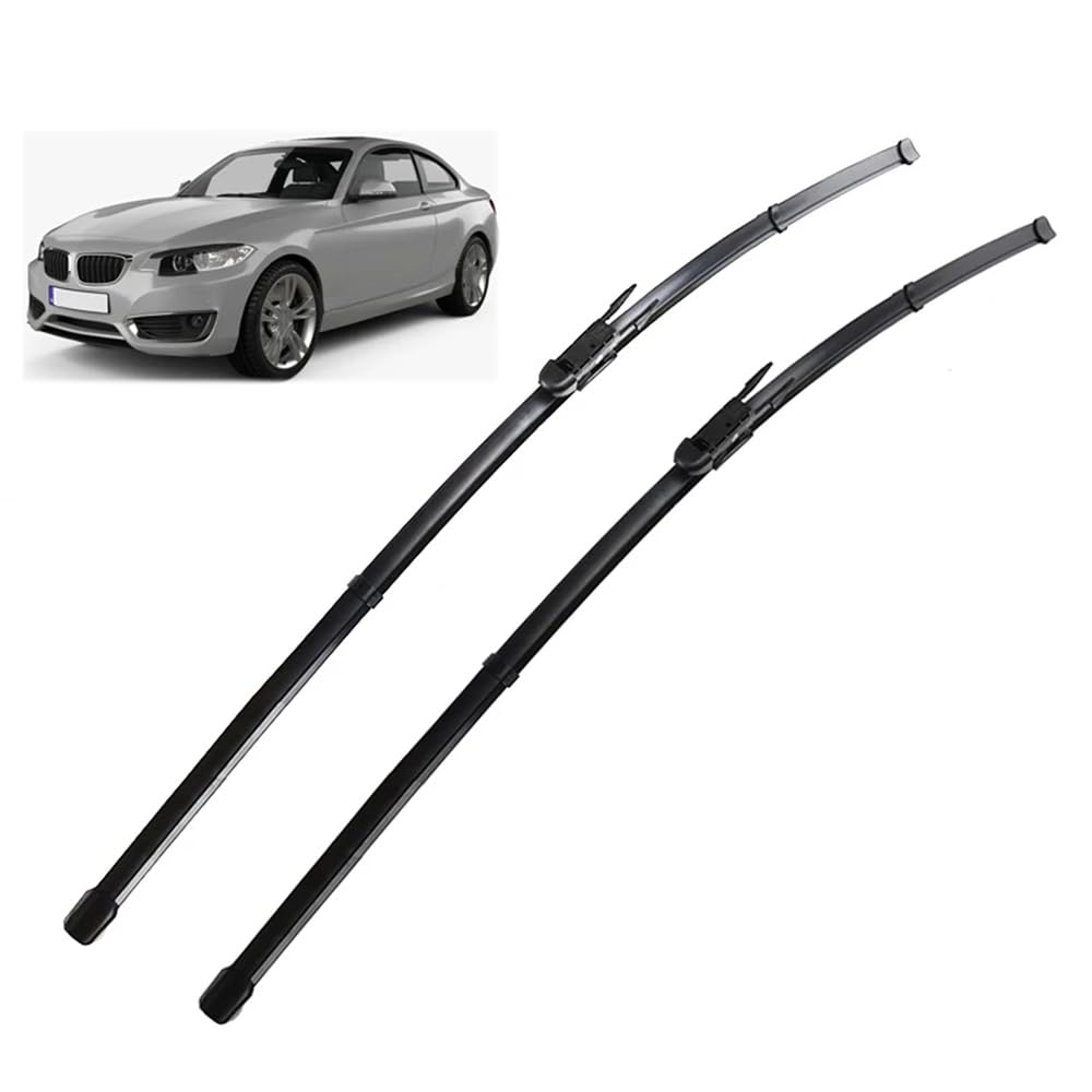 DuBom Scheibenwischer für BMW 2 Series F22 F23, Frontscheibe Wischerblätter Set Windschutzscheibe Scheibenwischerblatt Frontscheibenwischer Ersatz Zubehör, 22""+18"" von DuBom