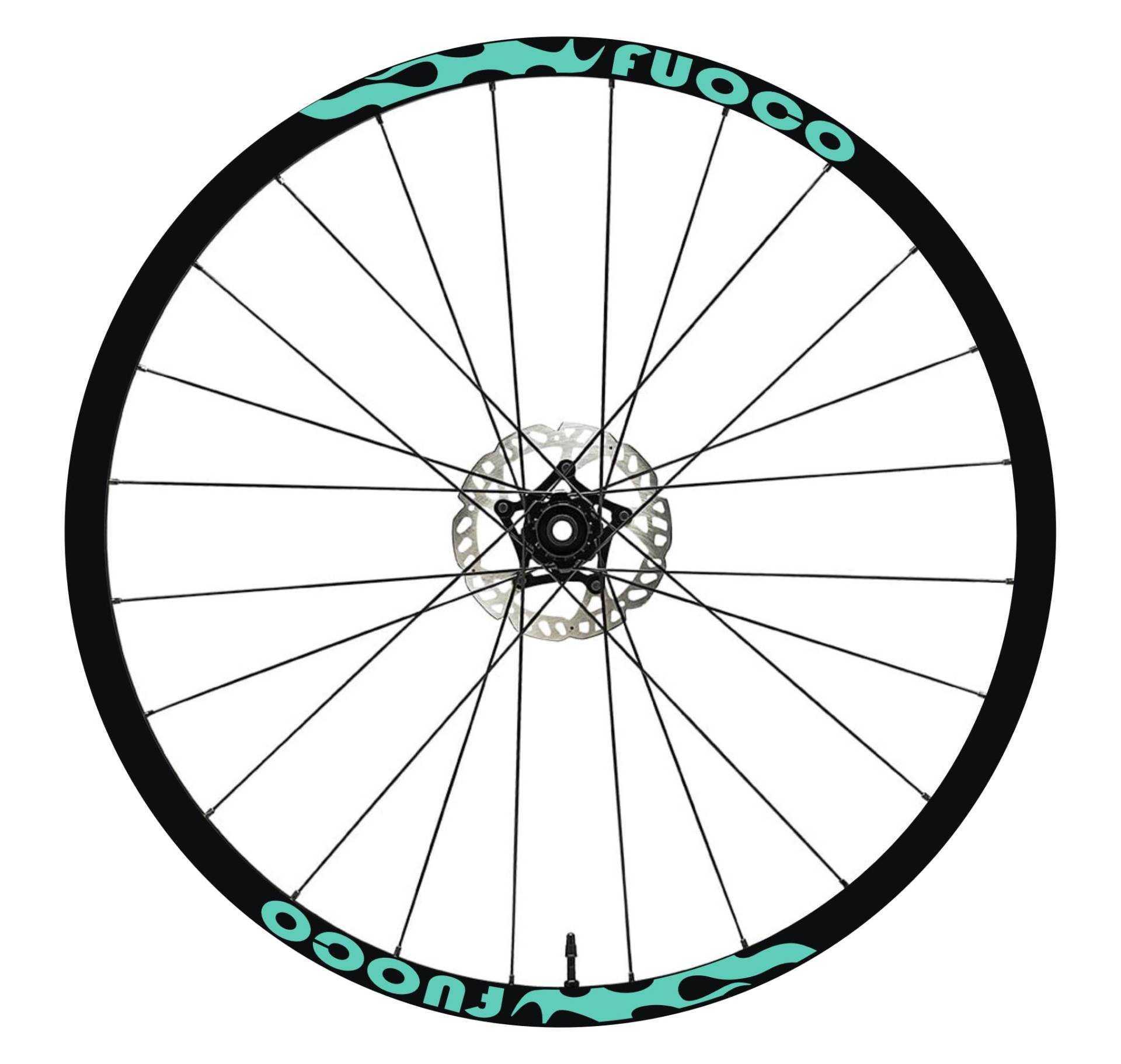 DualColorStampe Felgenaufkleber für Fahrrad, 26 Zoll – 27,5 Zoll – 28 – 29 Zoll (55, 28 – 29 Zoll) von DualColorStampe