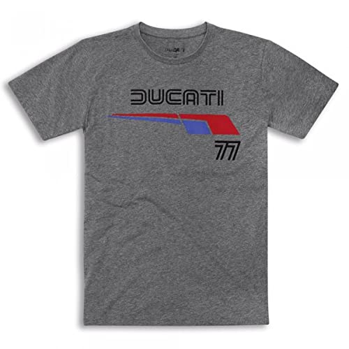 Ducati 77 T-Shirt grau Größe 2XL von Ducati