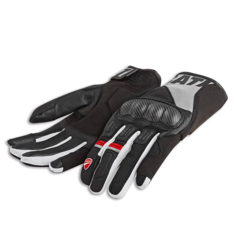 Ducati Company C2 Handschuhe aus Leder und Stoff Größe M von Ducati