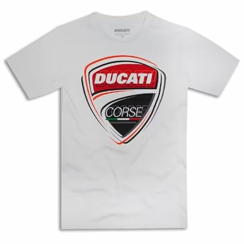 Ducati Corse Sketch 2.0 T-Shirt weiß Größe L von Ducati