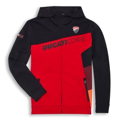 Ducati Corse Sport Herren Sweatshirt schwarz Größe M von Ducati