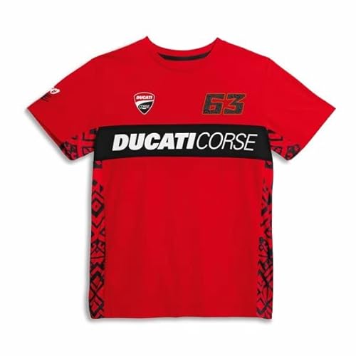 Ducati Dual Pecco Bagnaia 63 T-Shirt Größe XXL von Ducati