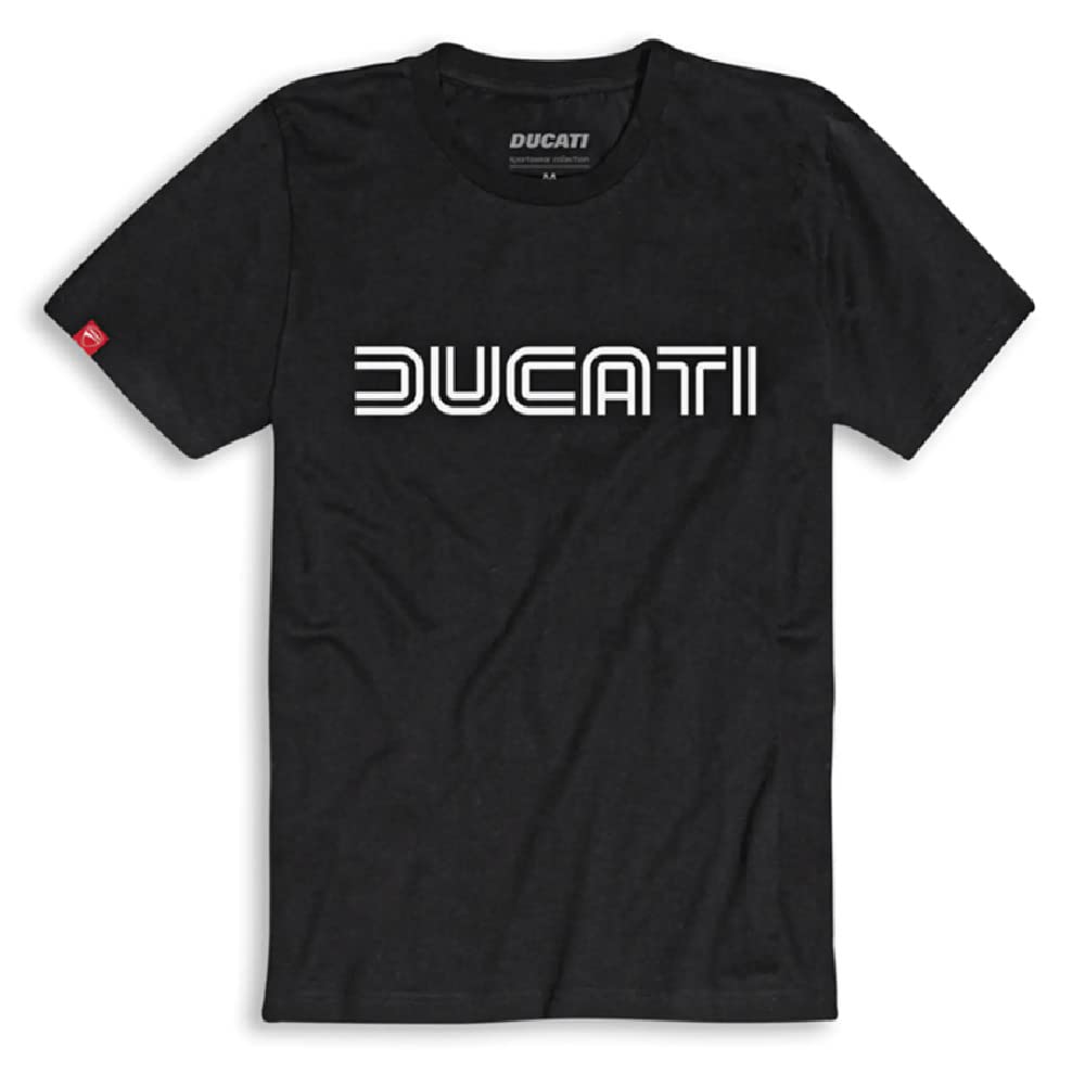 Ducati Ducatiana 80s T-Shirt schwarz Größe L von Ducati