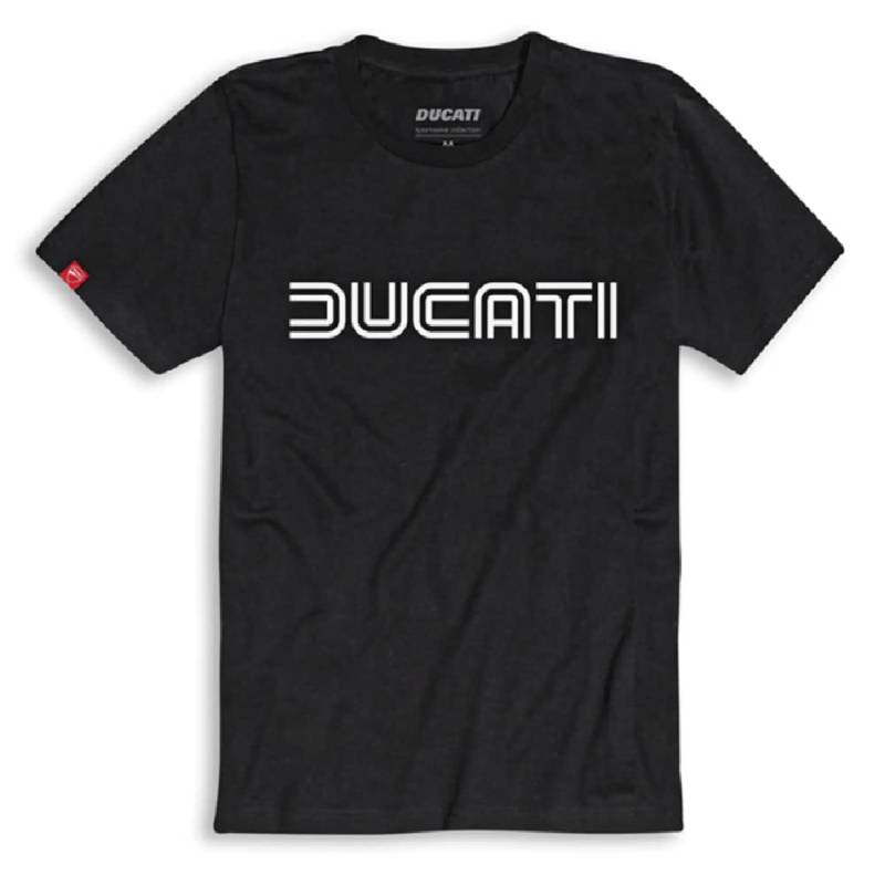 Ducati Ducatiana 80s T-Shirt schwarz Größe XXL von Ducati