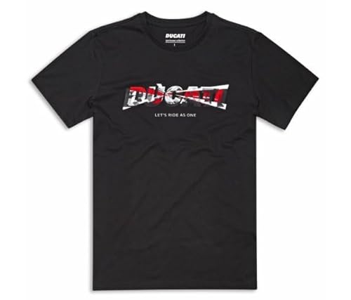 Ducati Logo 2.0 T-Shirt schwarz Größe M von Ducati