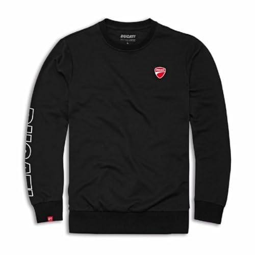 Ducati Logo Sweatshirt schwarz Größe L von Ducati