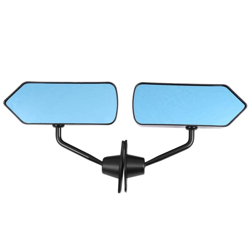 2 x Universal-Rückspiegel für Auto-Seitenspiegel, breit, Metall, für Miata/MX5/RX7 von Duendhd