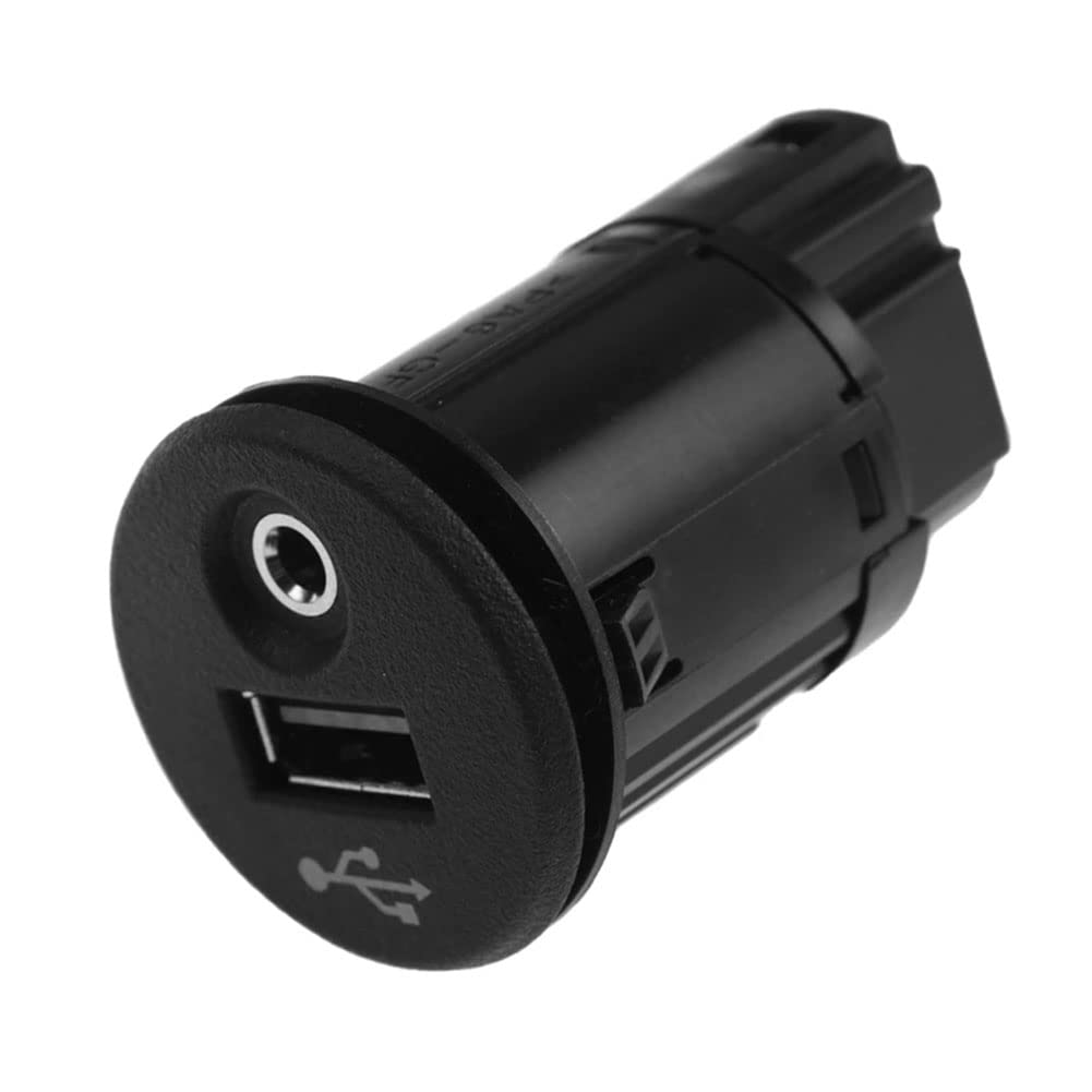 Duendhd 28023-BH00C Auto-AUX-Port-Adapter USB-Hilfsstecker für 2011-2019 Juke 2014-2018 28023BH00C 13907643 von Duendhd