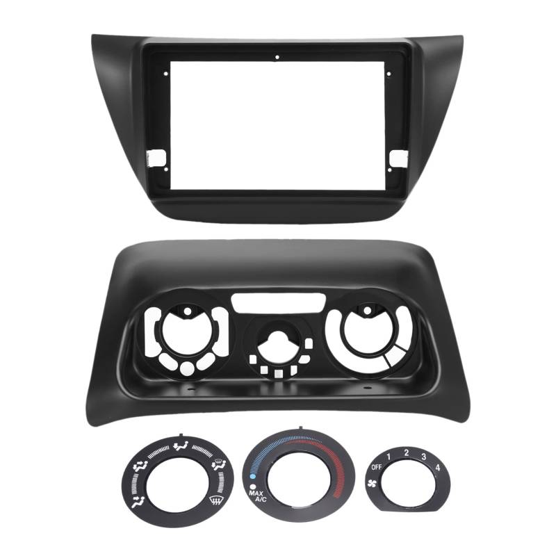 Duendhd 9 Autoblende für 2000-2010 IX 2Din Blende Audio Fitting Adapter Panel Kit AutozubehöR von Duendhd