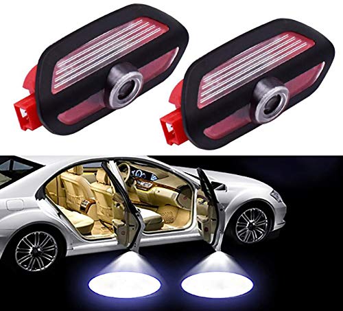 Duleutgnu 2 Stück Einstiegsbeleuchtung Türbeleuchtung Autotür Logo Türen Projektion Willkommen Dekorative Leuchten 3D Emblem Kompatibel mit Mercedes Benz S-Klasse Neu von Duleutgnu