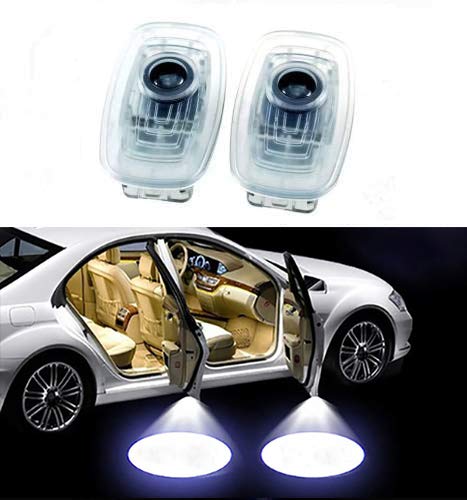 Duleutgnu 2 Stück LED Autotür Türbeleuchtung Logo KFZ Türen Einstiegsbeleuchtung Projektor Willkommen Door Projektion Türlicht Einstiegsleuchte Logo Lampe HD Für Mercedes CLA New (With A-M-G) von Duleutgnu