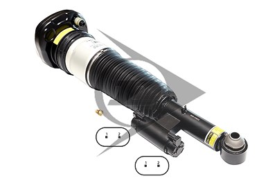 Dunlop Airsuspension Luftfederbein [Hersteller-Nr. 71111] für BMW von Dunlop Airsuspension