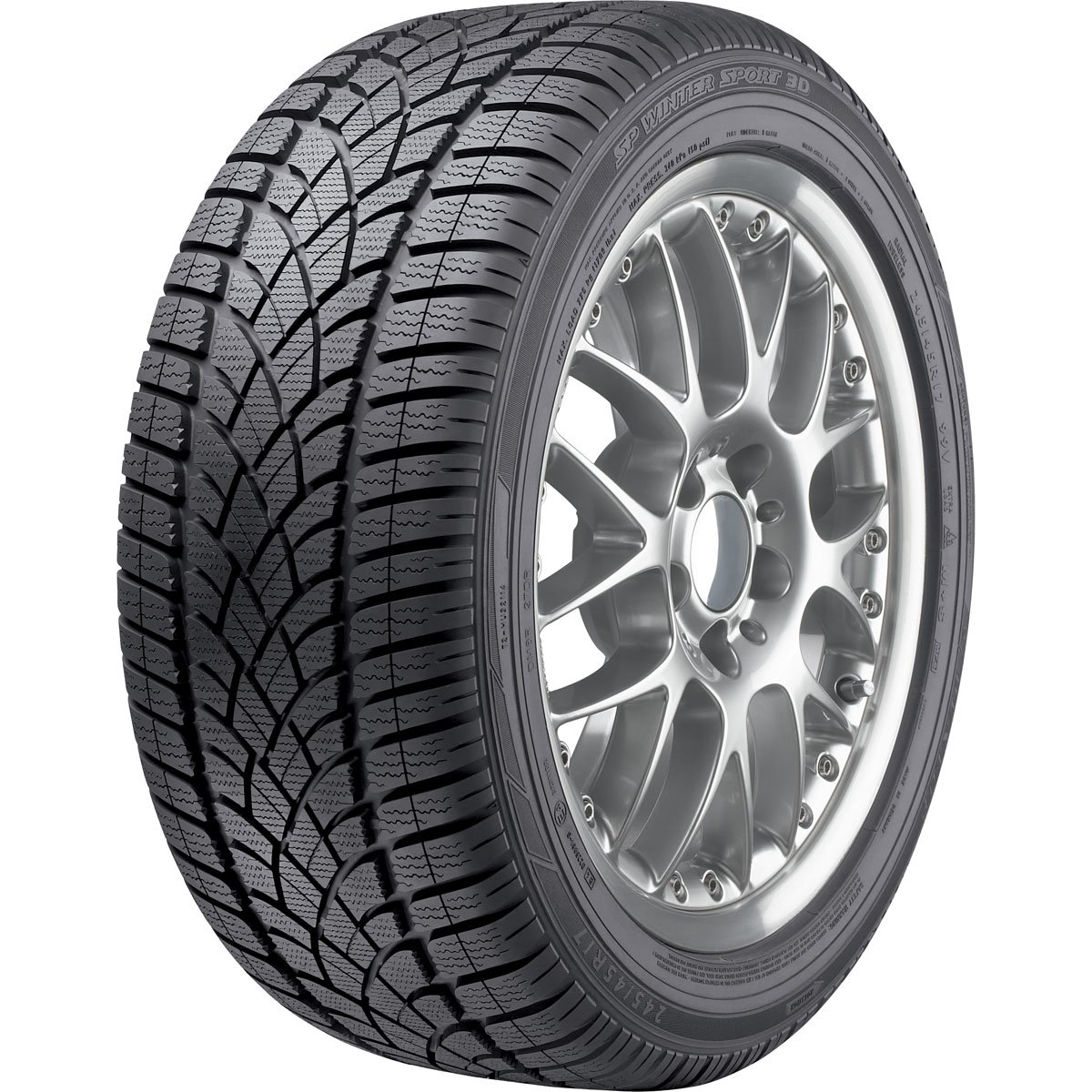 Dunlop, 255/45R20 101V SP WINT SPORT 3D MS AO e/c/71 - Off-Road Reifen von DUNLOP