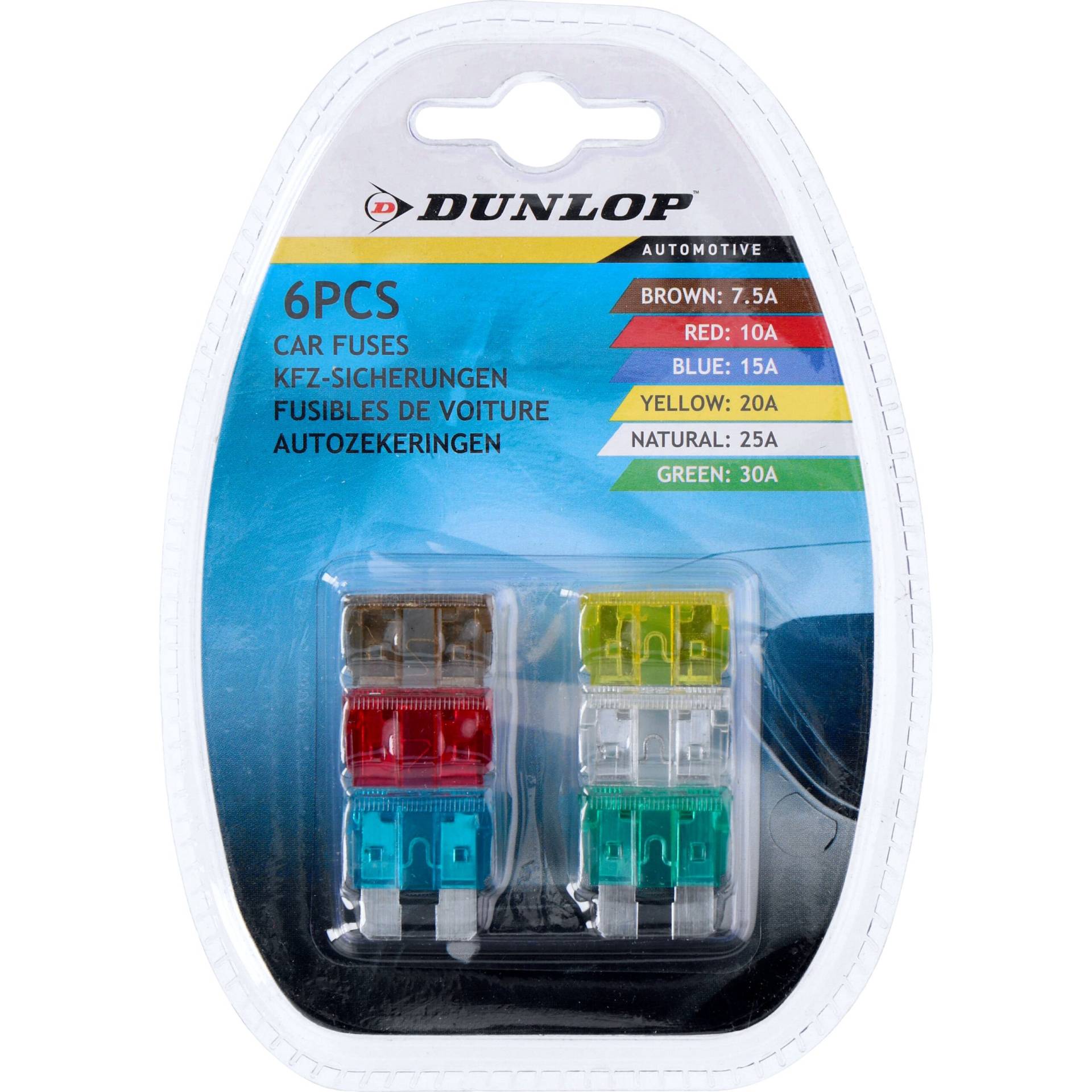 Dunlop Flachsicherungen 6-teilig von Dunlop