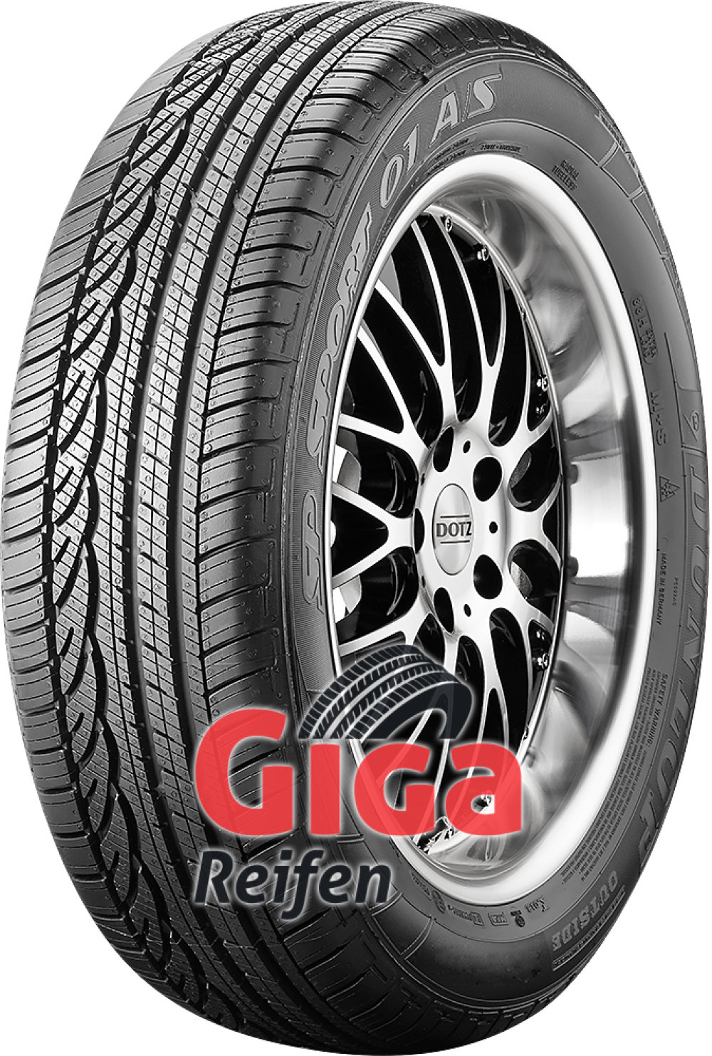 Dunlop SP Sport 01 A/S ( 235/50 R18 97V ) von Dunlop