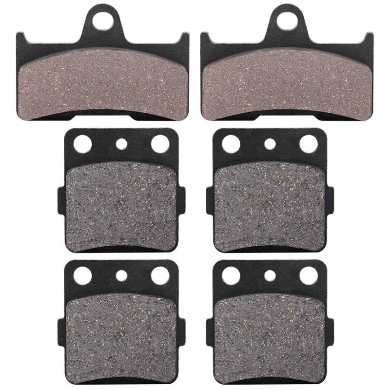 Bremsbeläge-Grizzly 660-Duokon 6pcs Effiziente Stabile Bremsreibungskoeffizient Funktion Motorrad Vorderradbremsbeläge Für 660 4x4 YFM660F 02-08 von Duokon