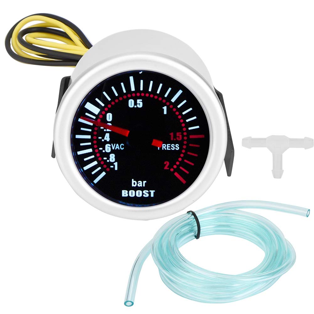 Turbo Boost Gauge – Turbo Boost Gauge für Auto – Duokon 2" Car 12V Universal Digital LED Turbo Boost PSI Meter von Duokon