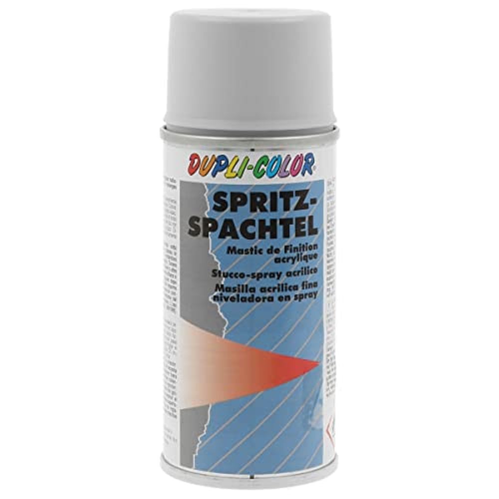 DUPLI-COLOR 409035 Spritzspachtel 150 ml, grau von DUPLI-COLOR