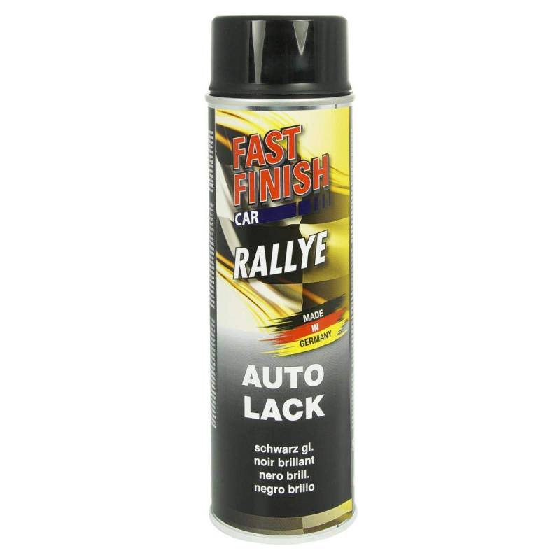 Fast Finish Rallye Lack schwarz glänzend 500 ml von Dupli-Color