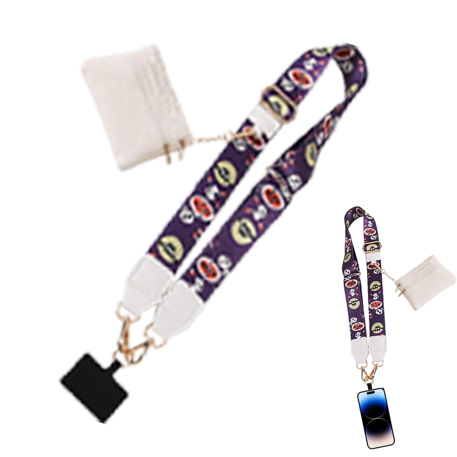 Duroecsain Handy-Lanyard, Handyband-Lanyard - Handy-Lanyard-Umhängeband - Mehrzweck-Lanyard-Zubehör für Business, Alltag, Schule, Arbeit, Reisen von Duroecsain