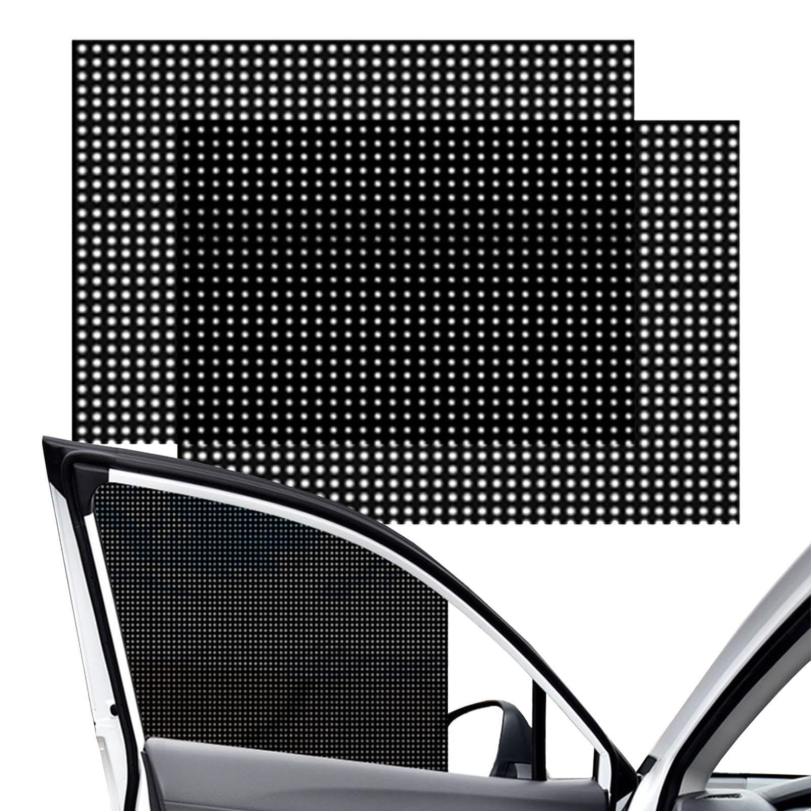 Duroecsain Seitenfenster Sonnenblende für Auto – Sonnenblende für Autofenster aus Mesh, Werkzeug für Schatten und Sonnenschutz für Auto mit Isolationsdesign von Duroecsain