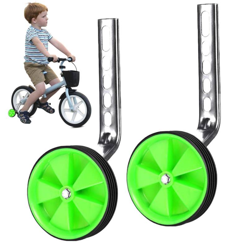 Duroecsain Trainingsrad-Stabilisator, Kinder-Trainingsrad,Fahrradstützräder | Leiser Fahrrad-Sicherheitstrainer, robuste Stabilisator-Ersatzräder für Kinderradfahren von Duroecsain