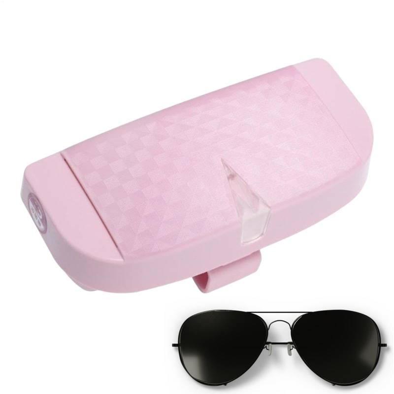 Sonnenbrille Clip für Autovisor, Sonnenbrillenhalter Organisator für Auto - Multifunktionaler Brillenhalter für Visor - Raumsparende Sonnenbrille Gehäuse, organisierende von Duroecsain