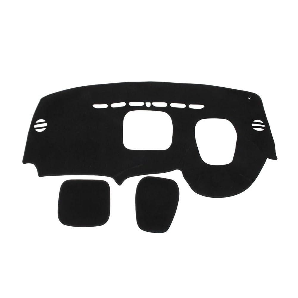 Armaturenbrettabdeckung Auto Armaturenbrett Abdeckung Anti-Slip Dash Matte Schwarz Pad Sunproof Dashmat Für Peugeot 3008 2013-2015 RHD Mit HUD Loch von Dusibulv