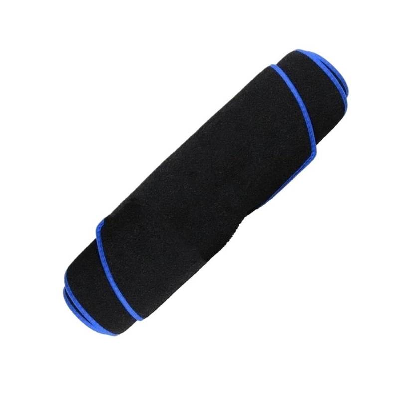 Armaturenbrettabdeckung Dashboard Cover Schützende Pad Auto Zubehör Dash Board Sonnenschirm Für KIA Für Forte 2009-2013 TD(Blue Edge,Left Hand Drive) von Dusibulv