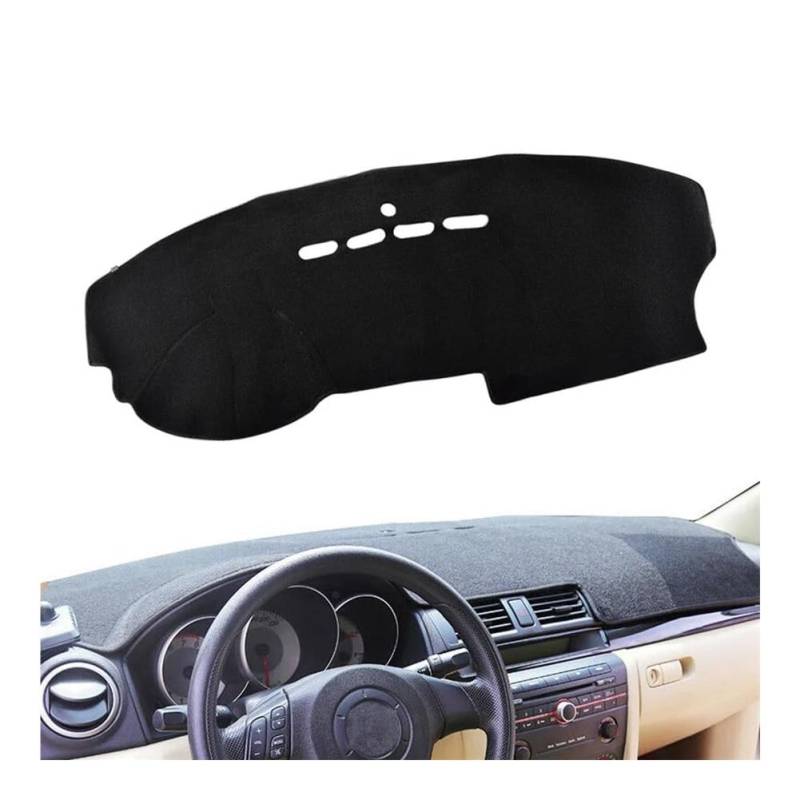 Armaturenbrettabdeckung Für Mazda 3 M3 BK 2003-2008 Armaturenbrett Abdeckung Dash Mat Dashmat Schwarz LHD Auto Zubehör von Dusibulv